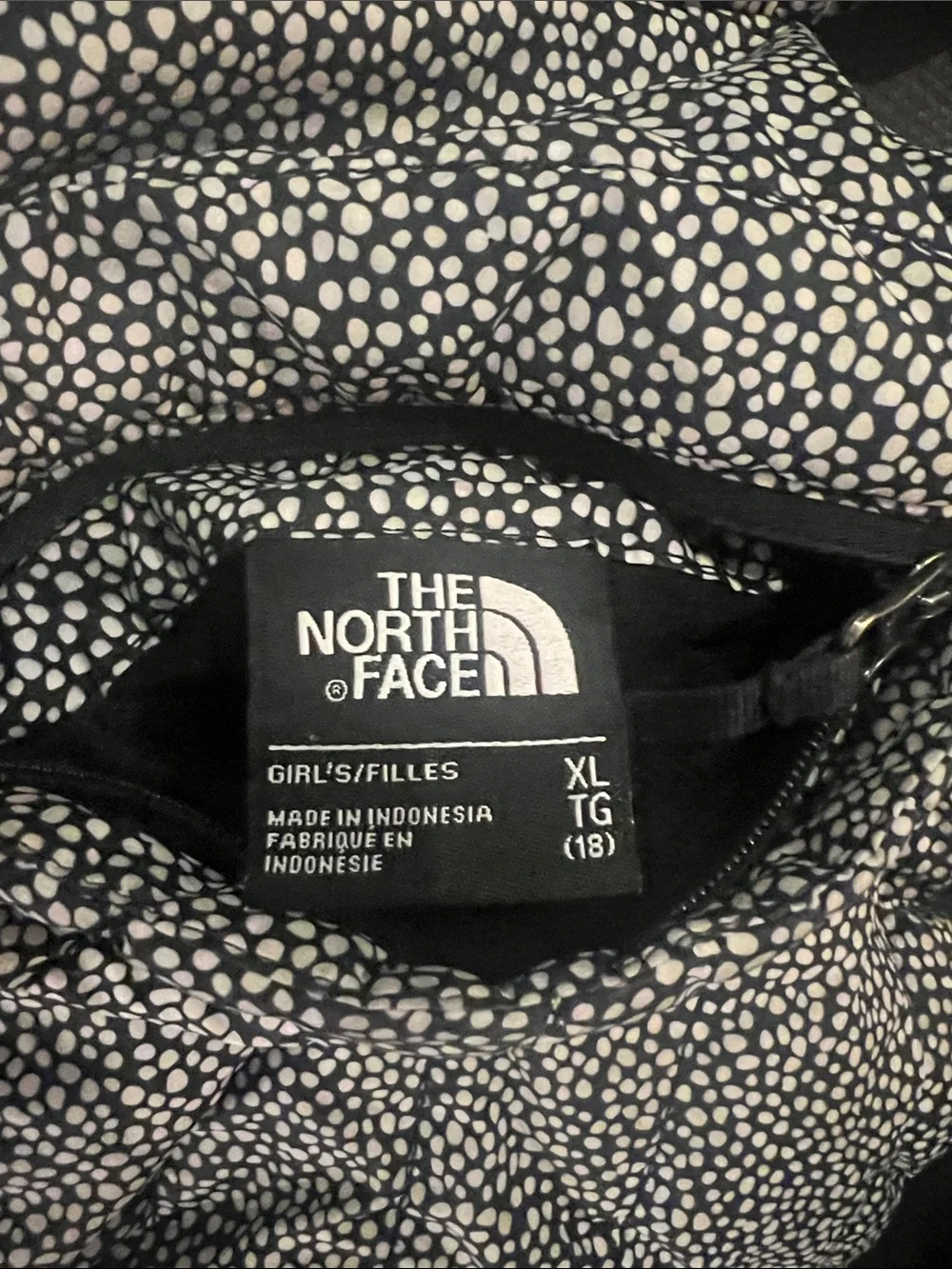The North Face Black Teddy Fleece Jacket for Kids